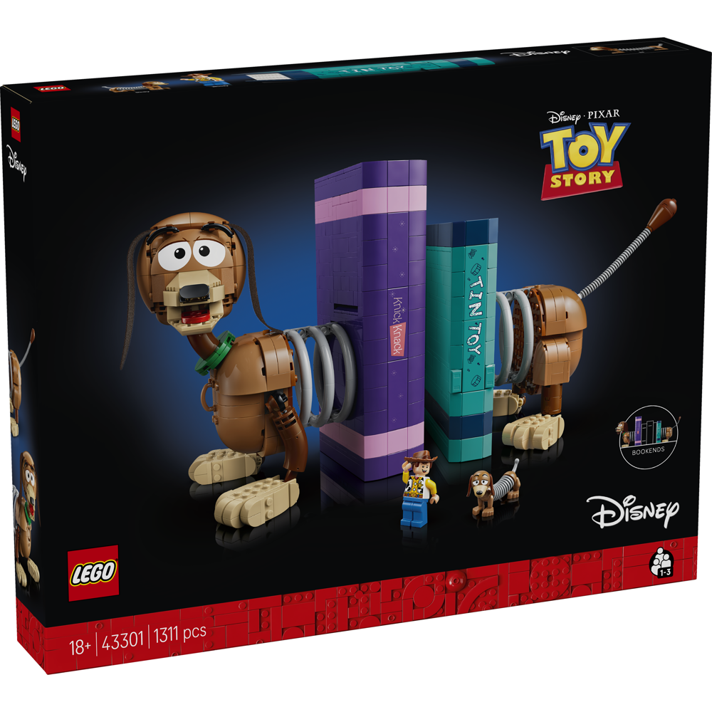 Lego Toy Story Slinky Dog Bookends